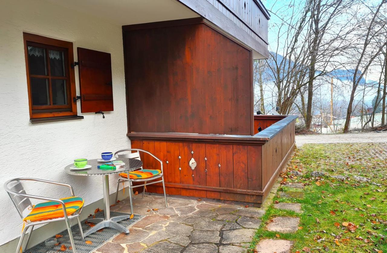 Ferienwohnung Waldblick - Freundlich Eingerichtete Ferienwohnung Berchtesgaden Exteriör bild